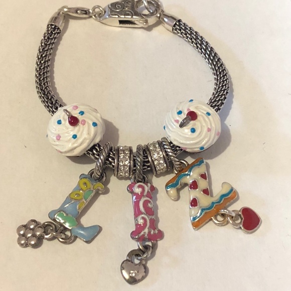 🆕 Brighton ABC Initial Charm letter Z Red, white, orange, blue Retired Last one - Picture 4 of 4